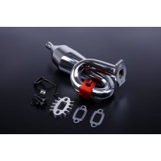 SS Pro Pipe with Alloy Pipe Clamp - Pigtail | Rovan Sports